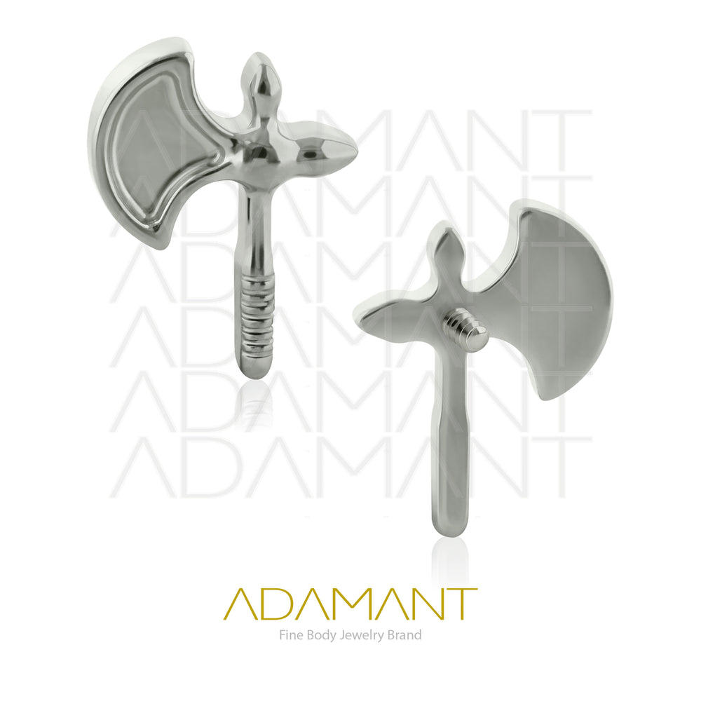 18g-16g, Internally Threaded, Accessory, Titanium, Tomahawk