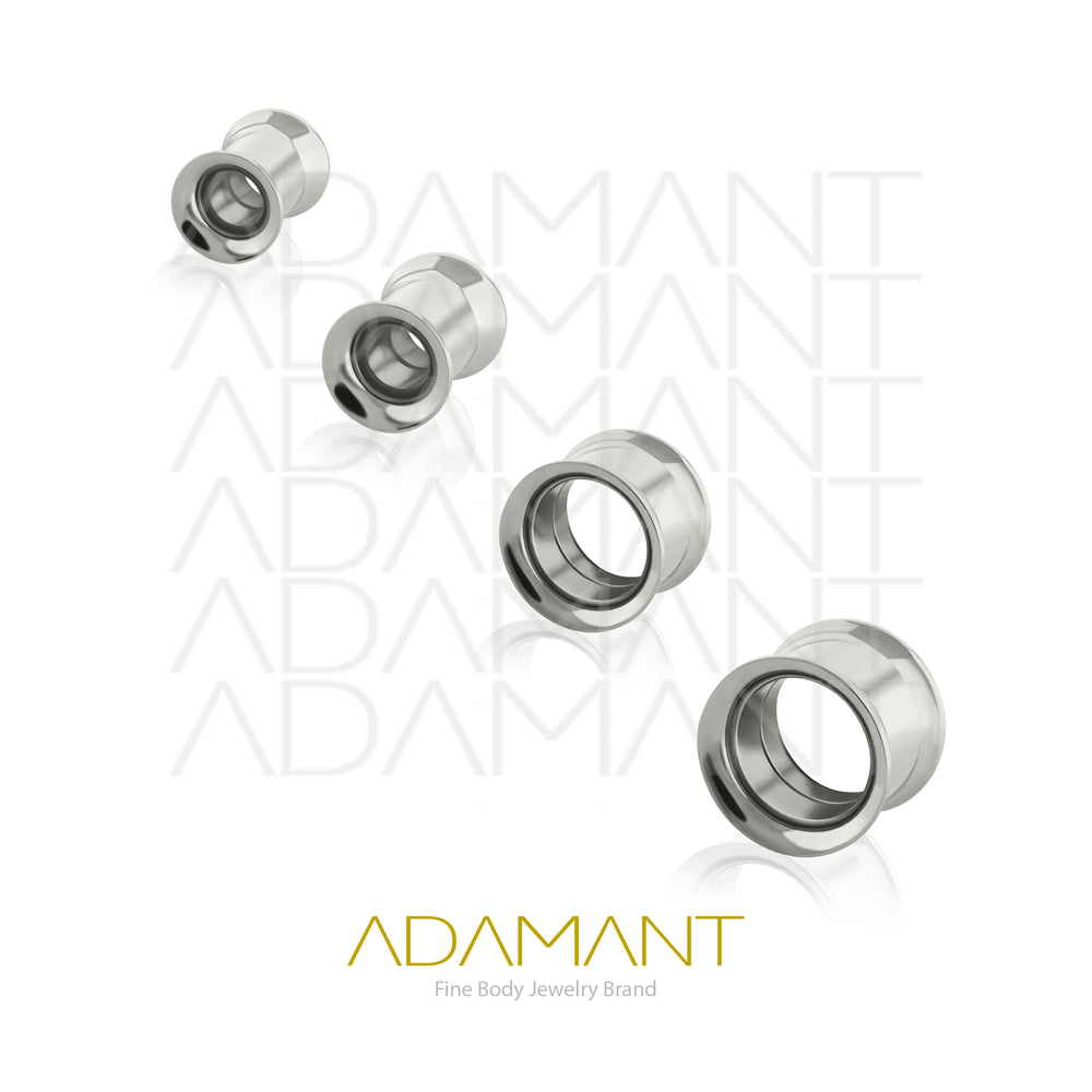 Internally Threaded, Titanium, Eyelet, Ear plug