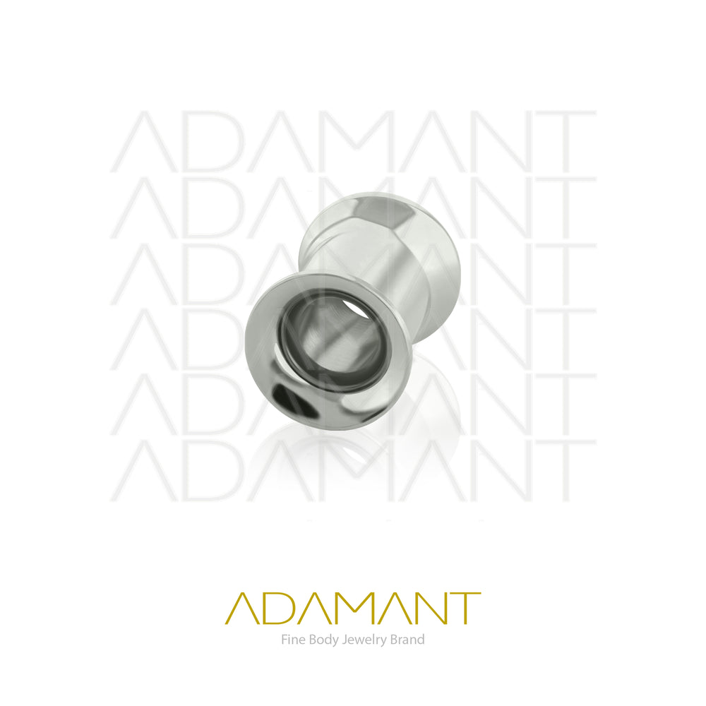Smooth Tunnel, Titanium, Eyelet, Ear plug