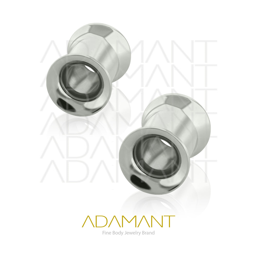 Smooth Tunnel, Titanium, Eyelet, Ear plug