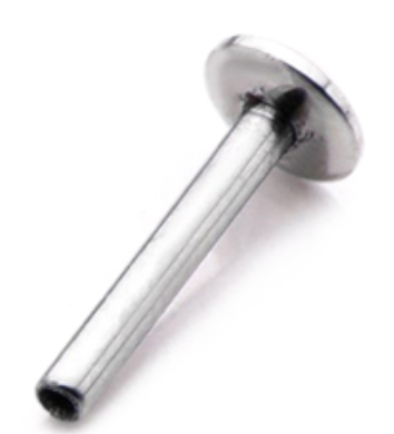 14g, Threadless, Accessory, Surgical Stainless Steel, Labret Big Back